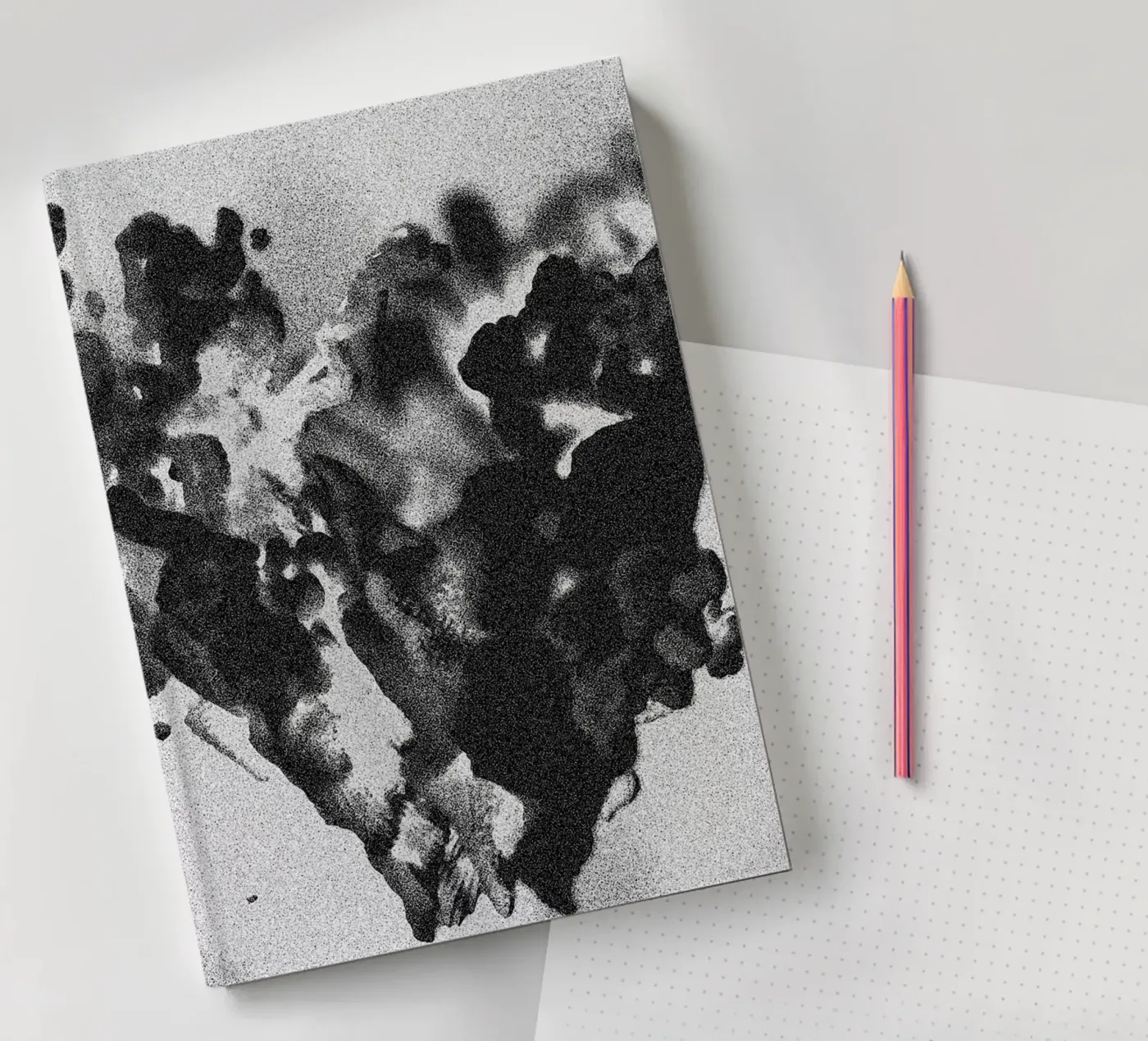 Solid Smoke notebook by Khyati Trehan