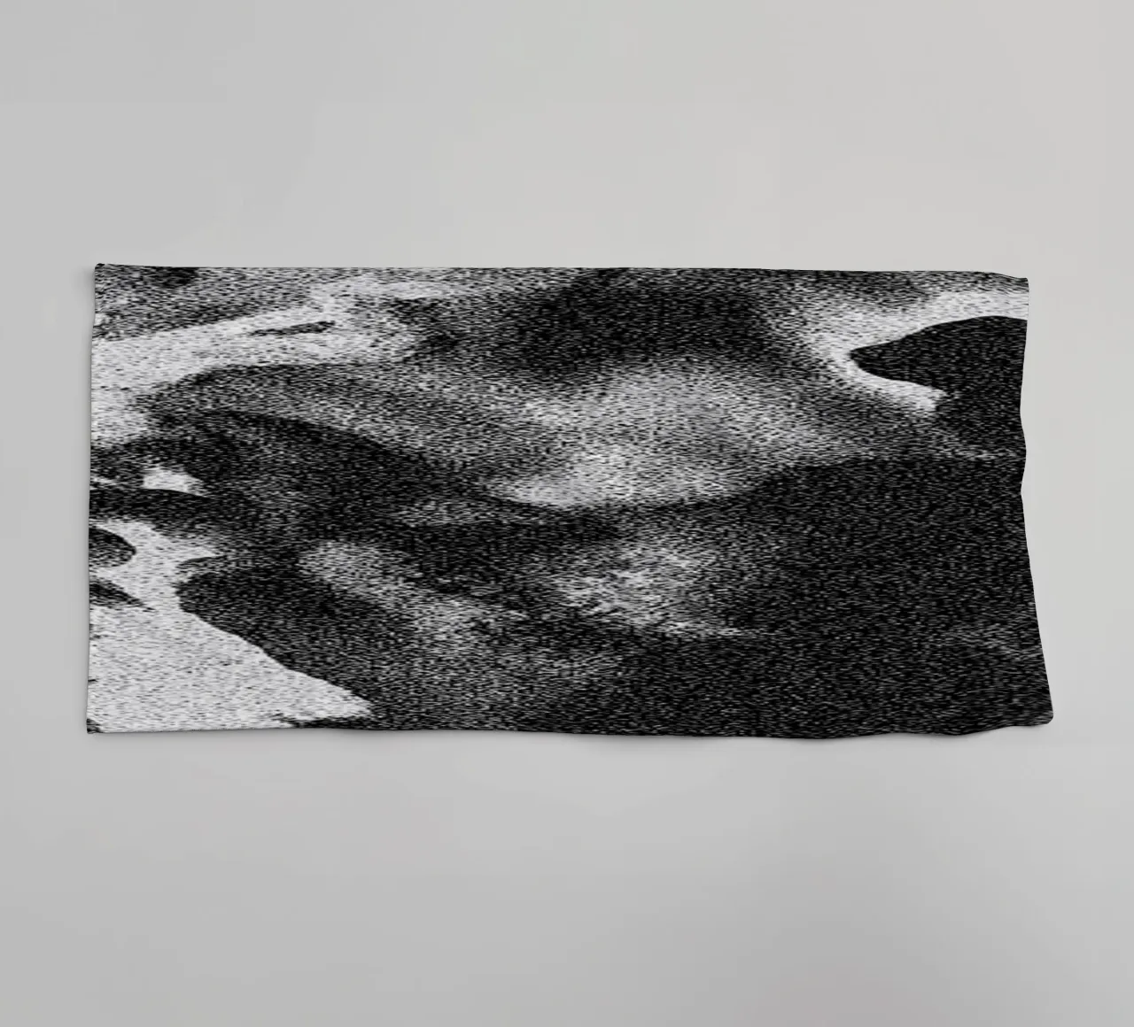 Solid Smoke towel by Khyati Trehan