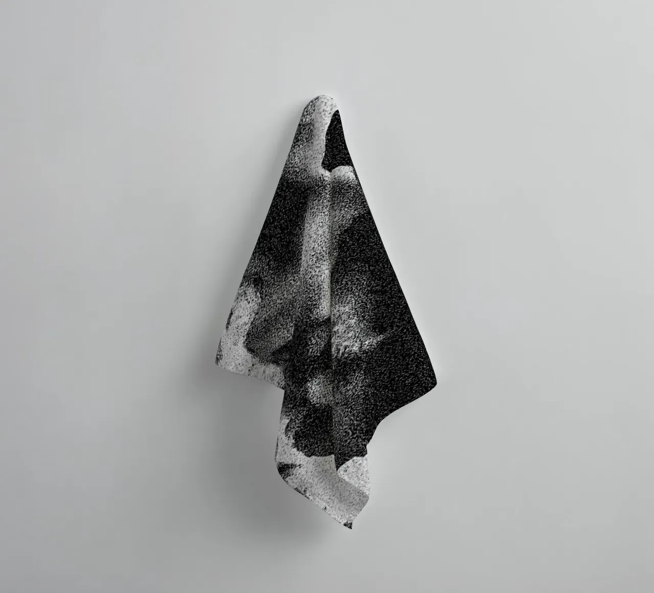 Solid Smoke towel by Khyati Trehan