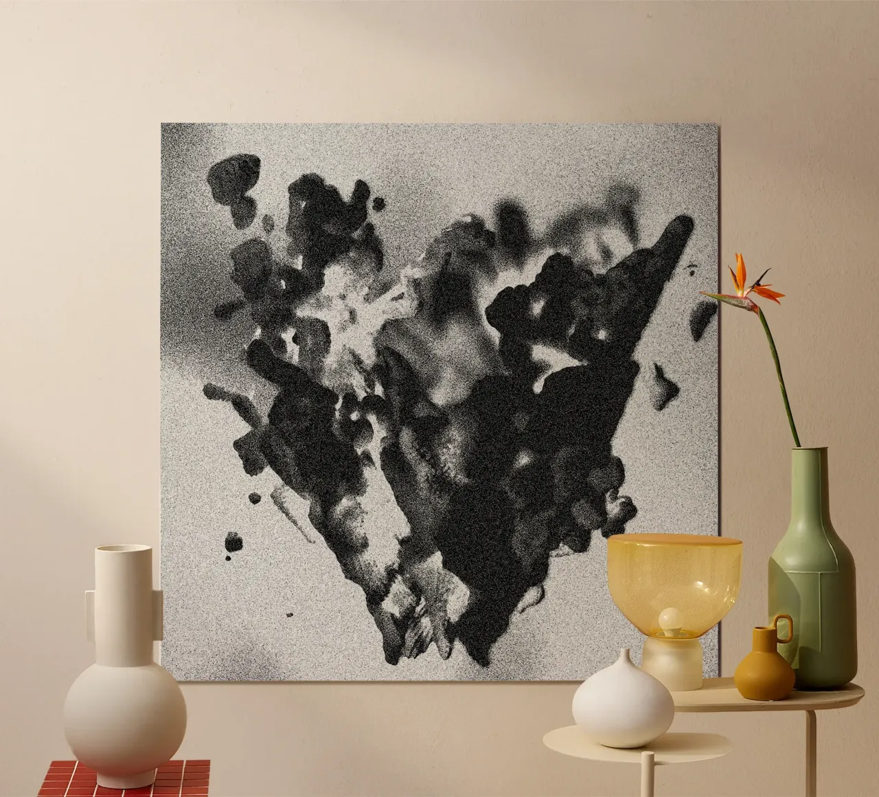 Solid Smoke Poster von Khyati Trehan