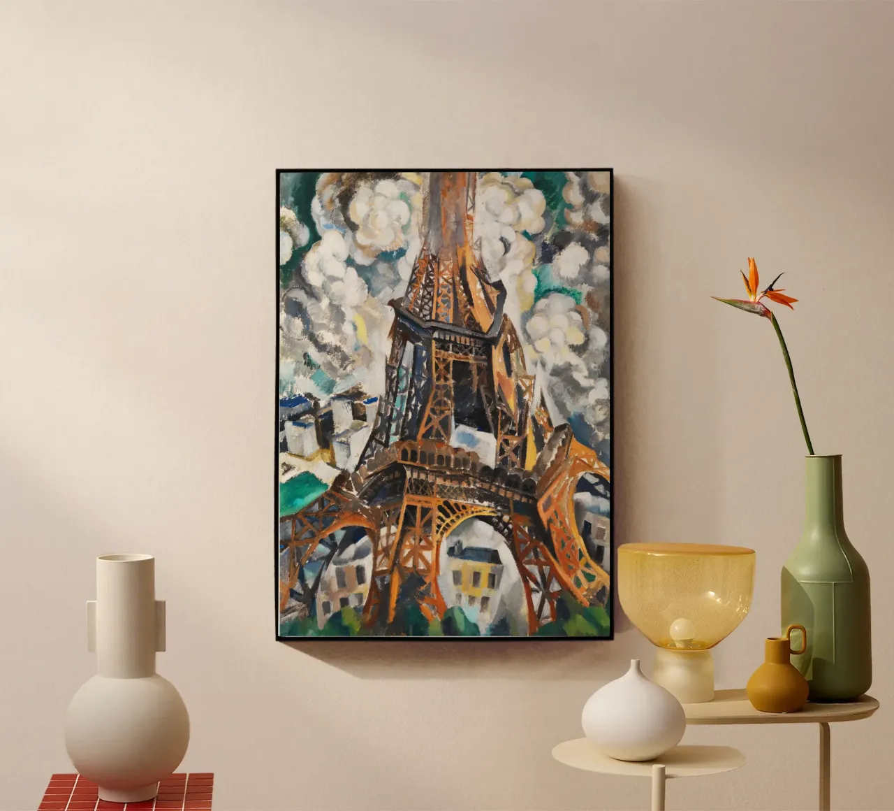 La Torre Eiffel di Robert Delaunay plexiglass da Venus Art