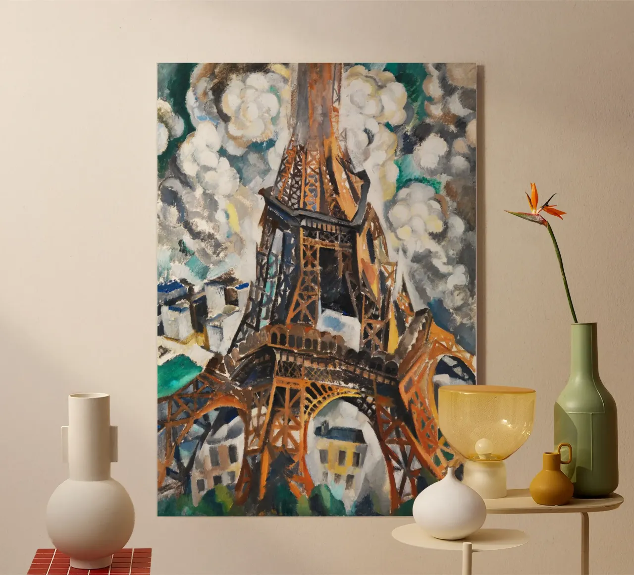 La Torre Eiffel di Robert Delaunay plexiglass da Venus Art
