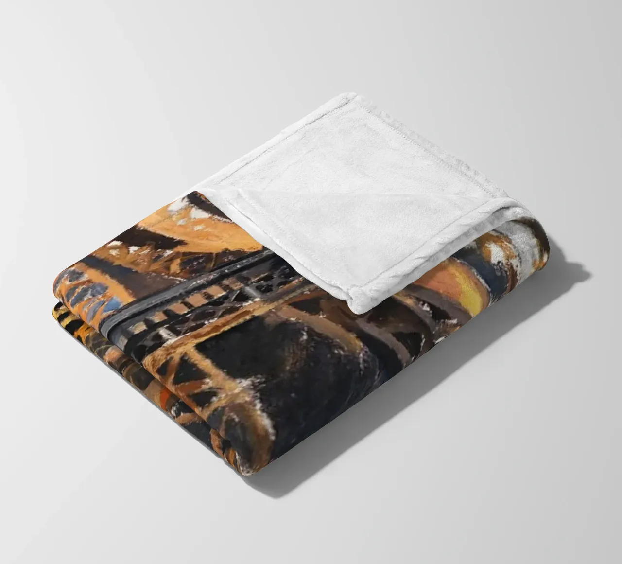 La Torre Eiffel di Robert Delaunay coperta in pile da Venus Art