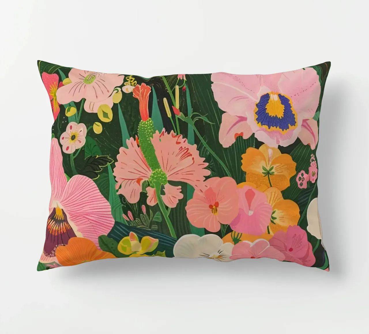 Retro Floral Art cuscino da Gypsy Galleria