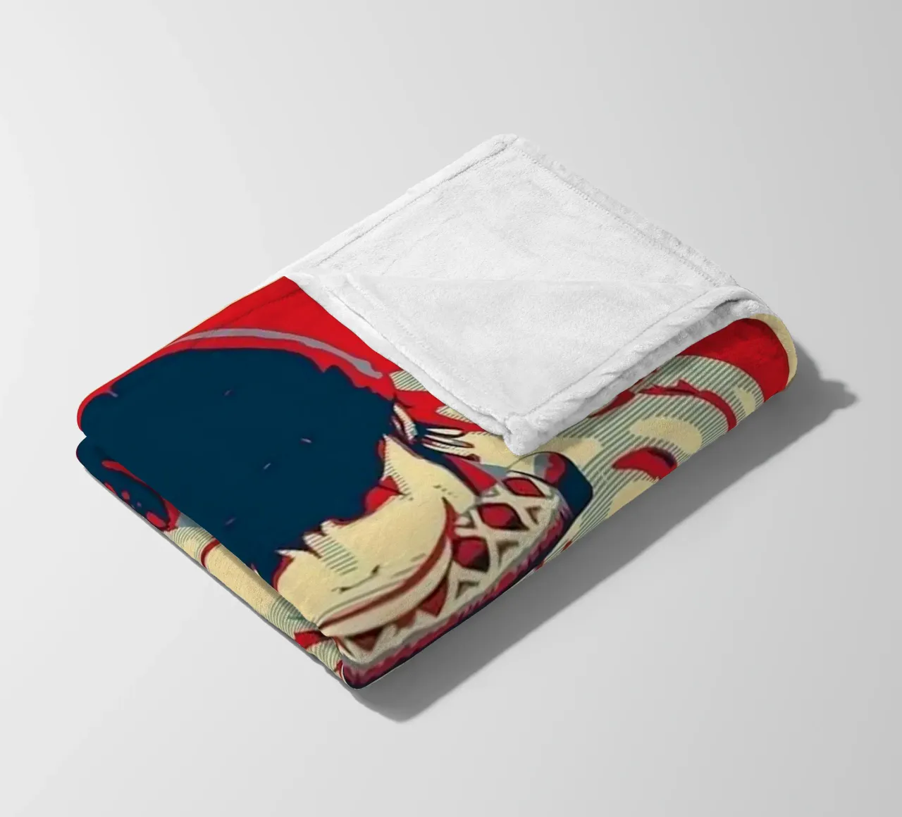 Zoro fleece blanket by Waylons Studio