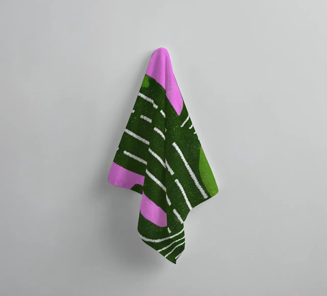 Cactus e sole Retro Pop asciugamano da bagno da THE LATEST SHOP