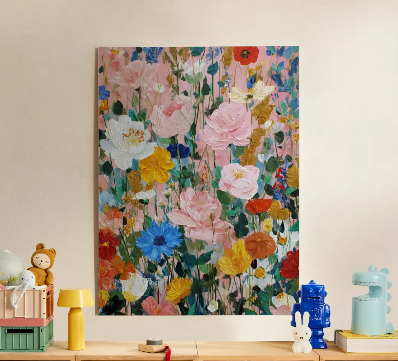 Painted Flowers plexiglass da Gypsy Galleria