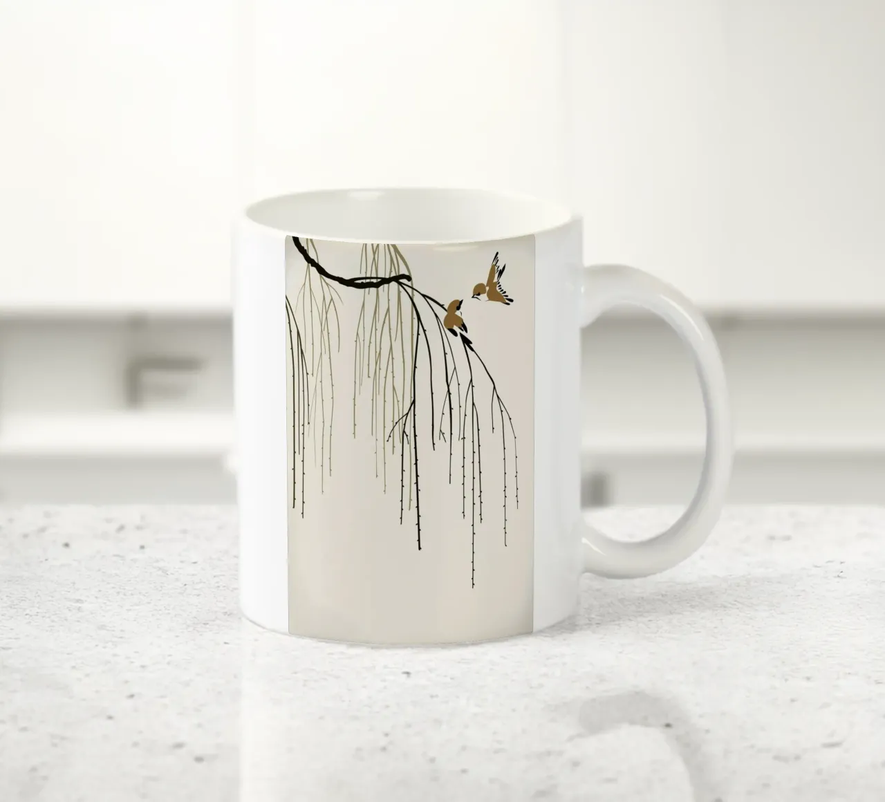 Two Little Birds tazza in ceramica da Flora & Fauna
