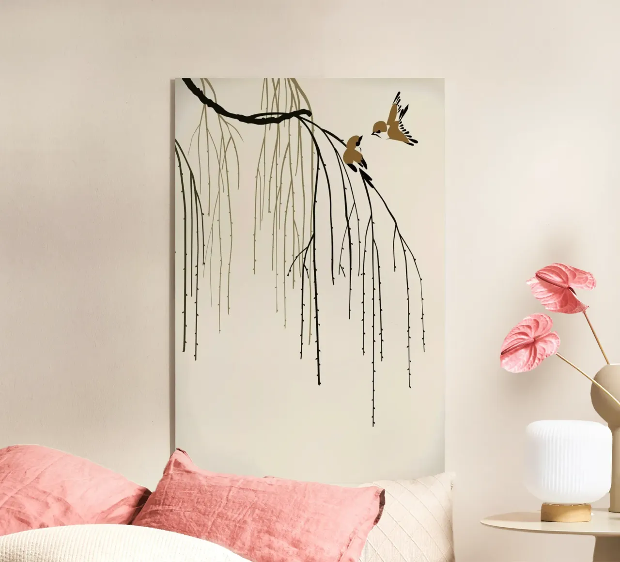 Two Little Birds plexiglass da Flora & Fauna