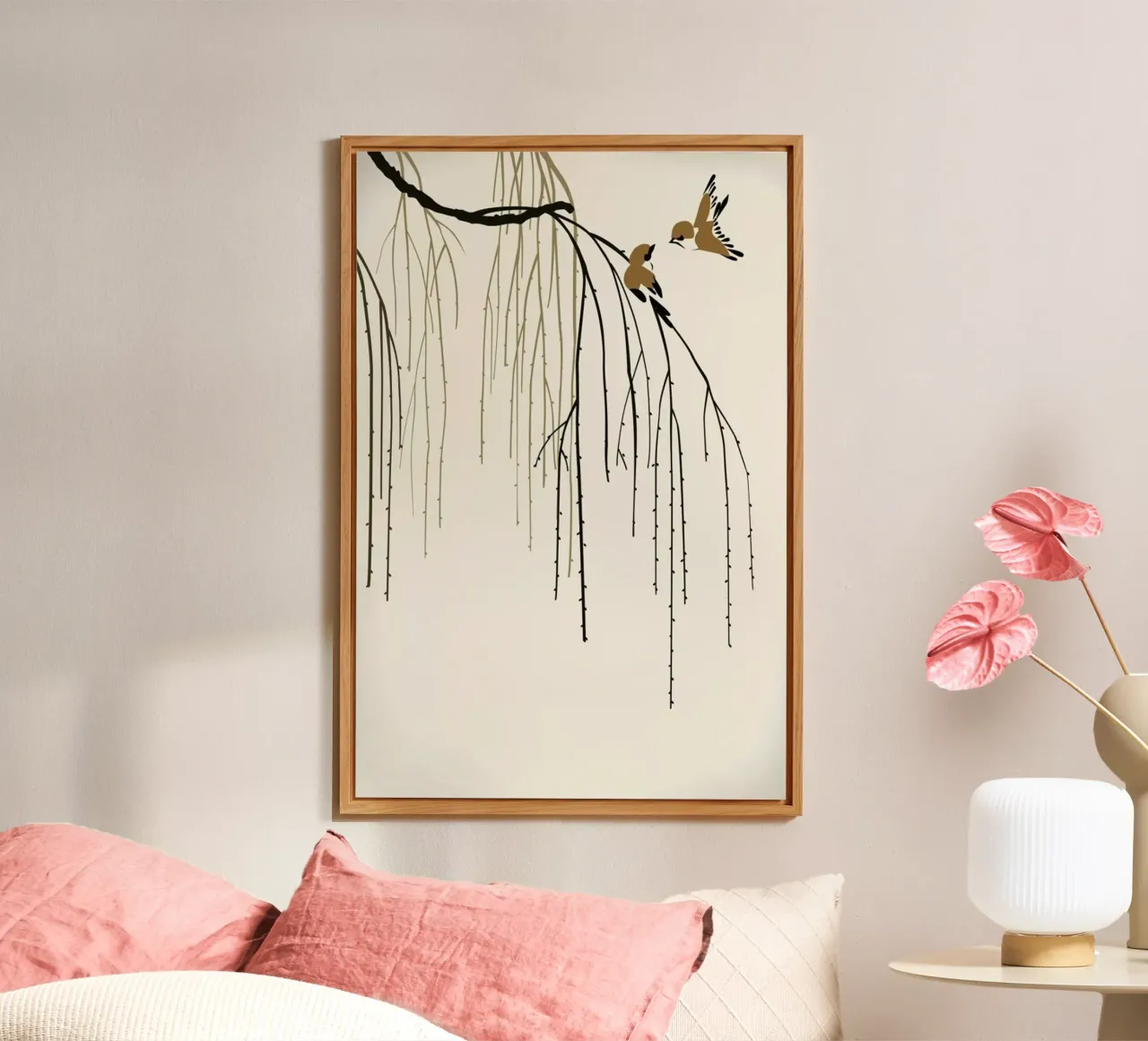 Two Little Birds alluminio dibond da Flora & Fauna