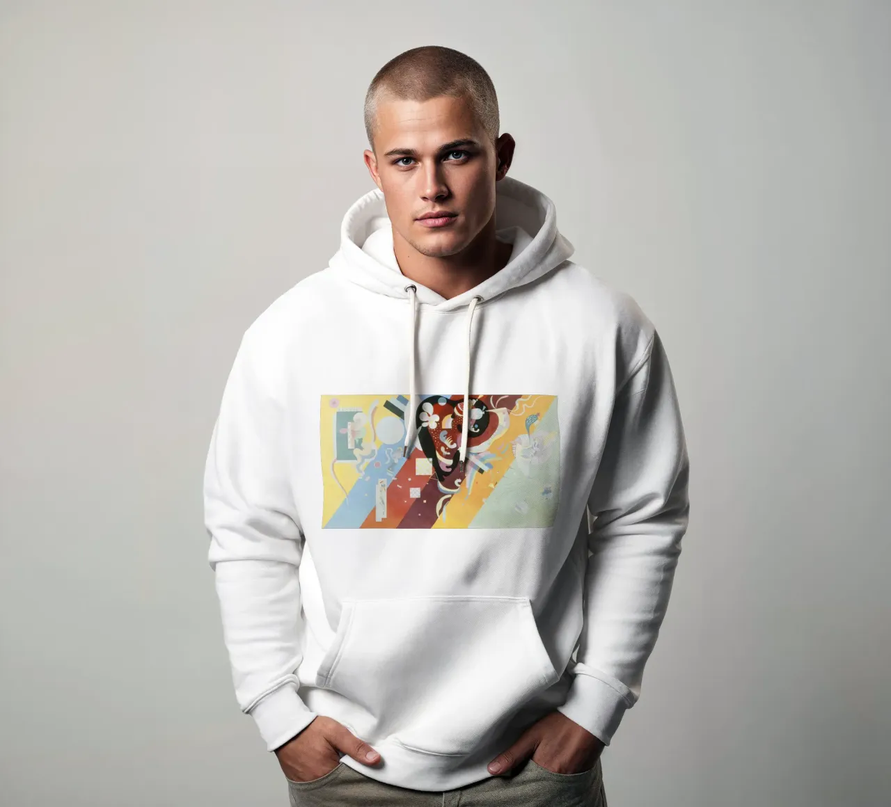 Wassily Kandinsky’s Composition IX sudadera con capucha de Venus Art
