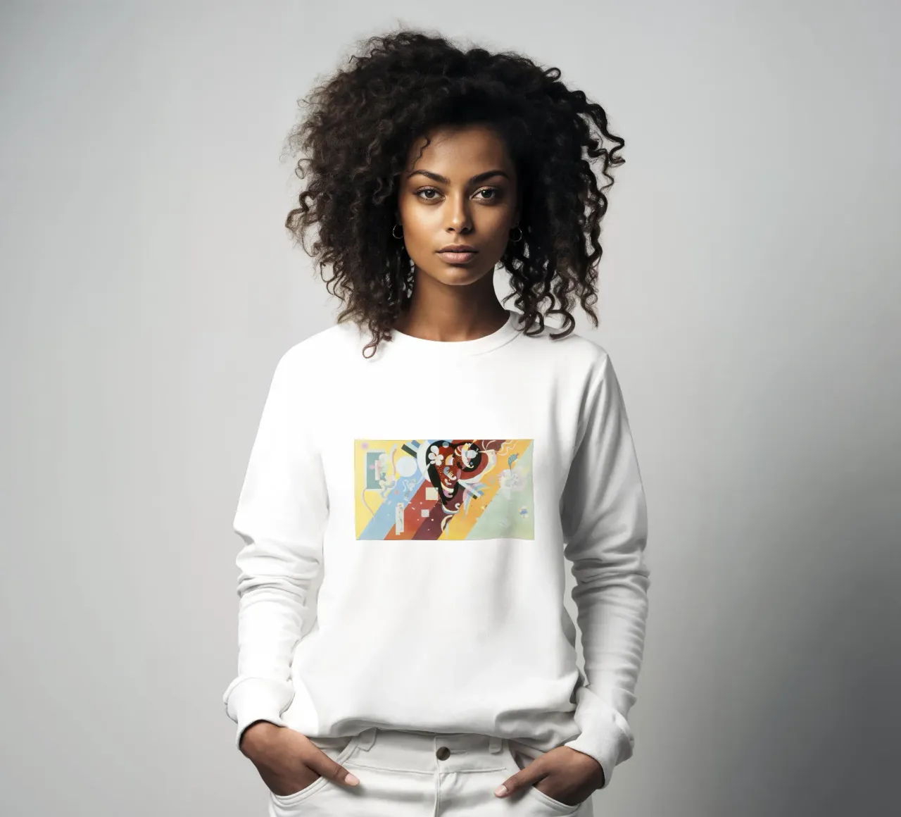 Wassily Kandinsky’s Composition IX sweatshirt van Venus Art