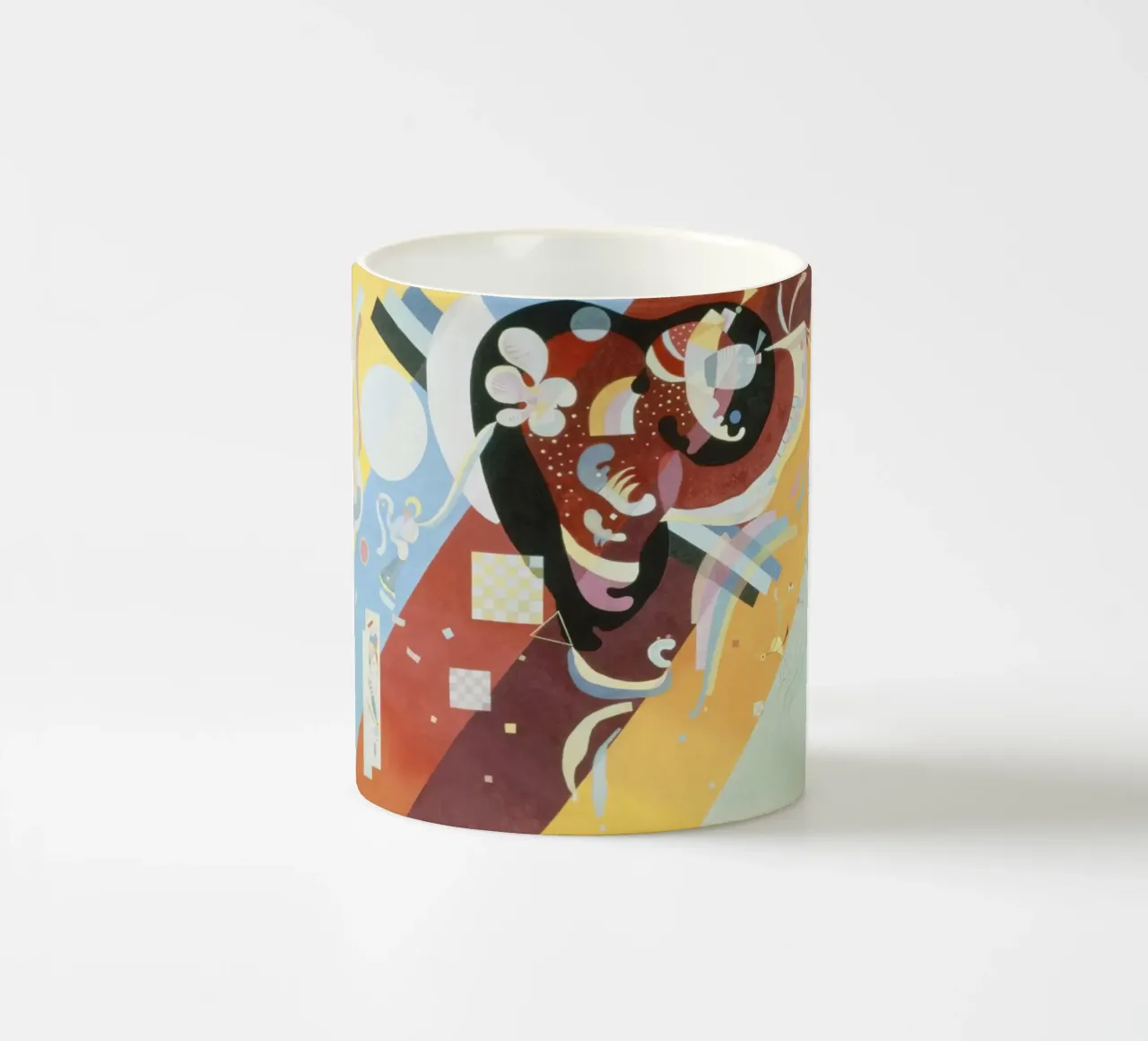 Wassily Kandinsky’s Composition IX ceramic mug by Venus Art