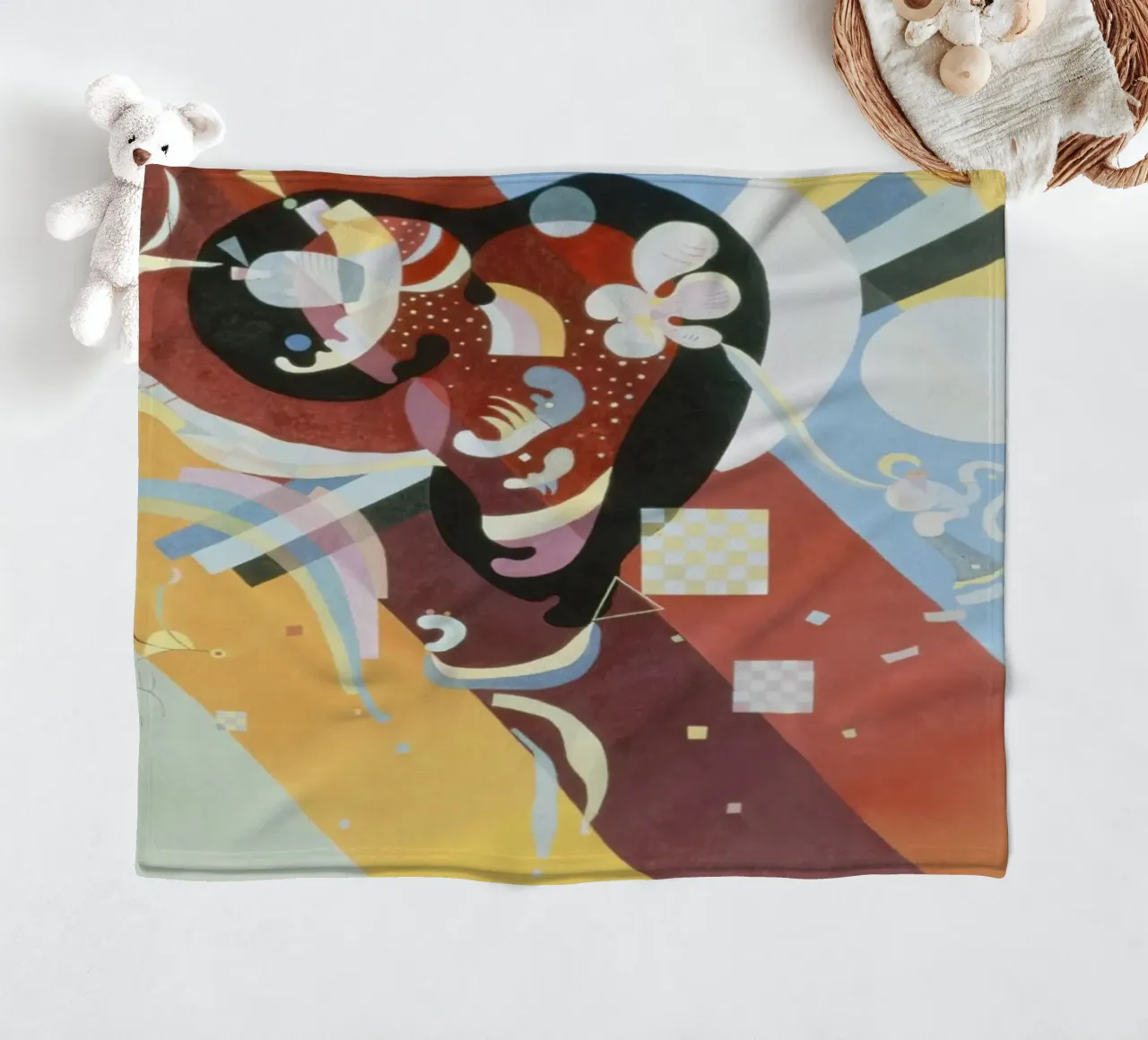 Wassily Kandinsky’s Composition IX coperta in pile da Venus Art