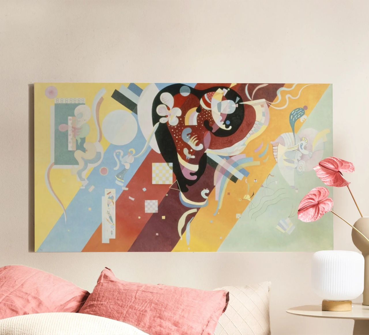 Wassily Kandinsky’s Composition IX canvas by Venus Art