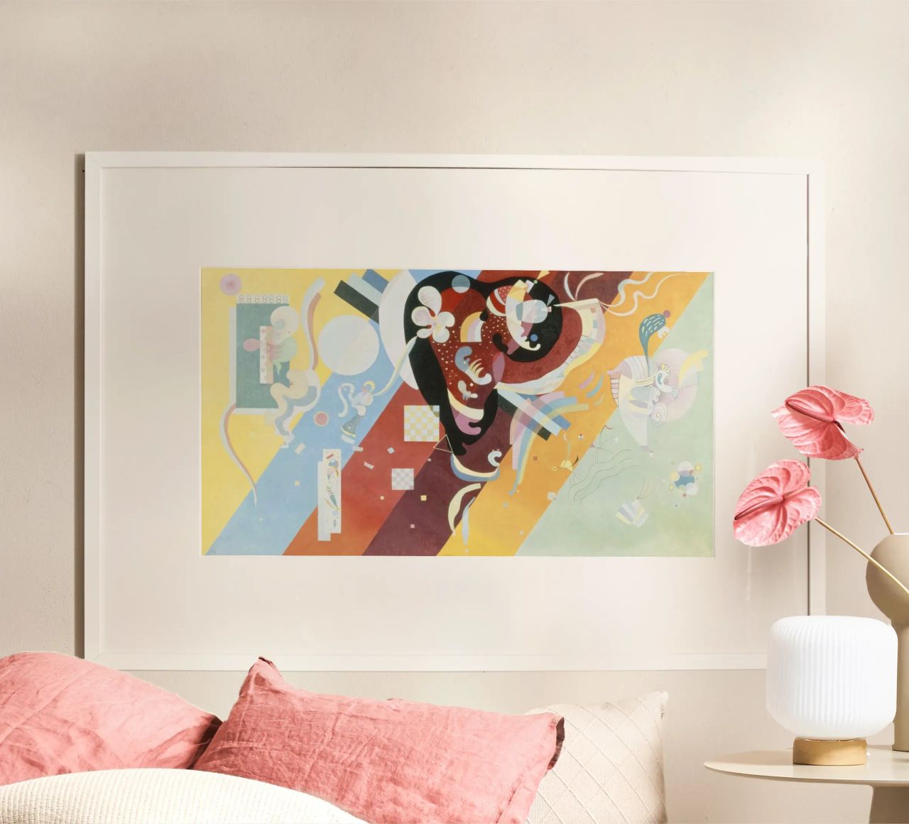 Wassily Kandinsky’s Composition IX poster by Venus Art