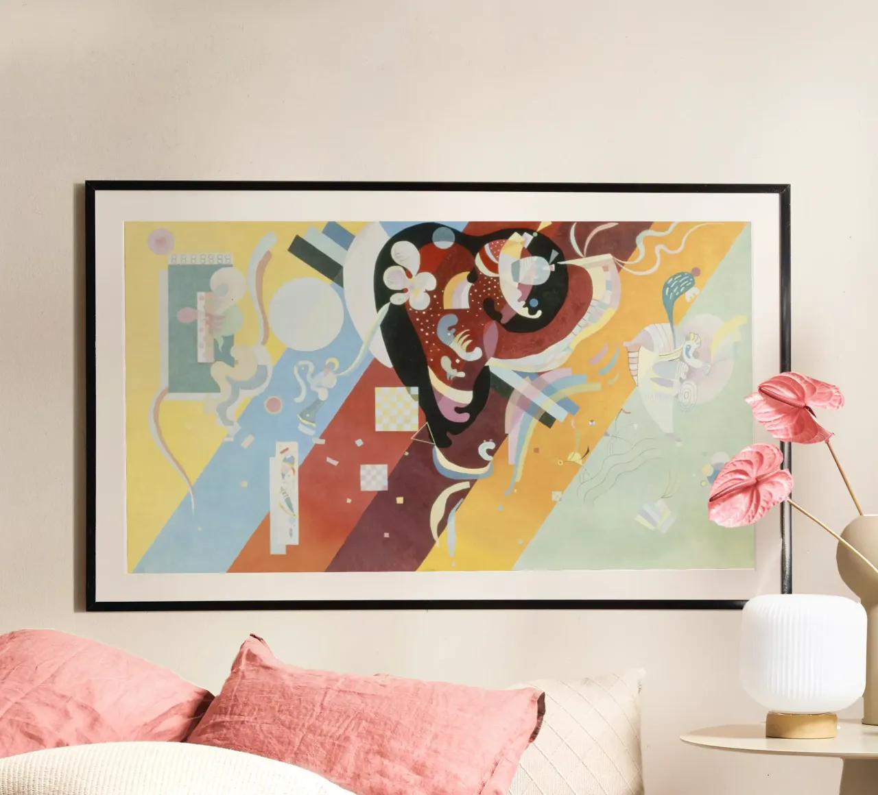 Wassily Kandinsky’s Composition IX carta hahnemühle da Venus Art