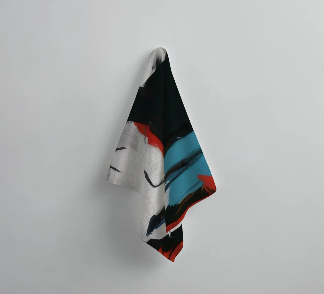 Gefragmenteerde identiteit badhanddoek van Muse Fragments