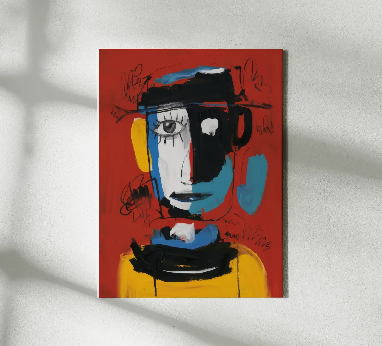 Gefragmenteerde identiteit canvas van Muse Fragments