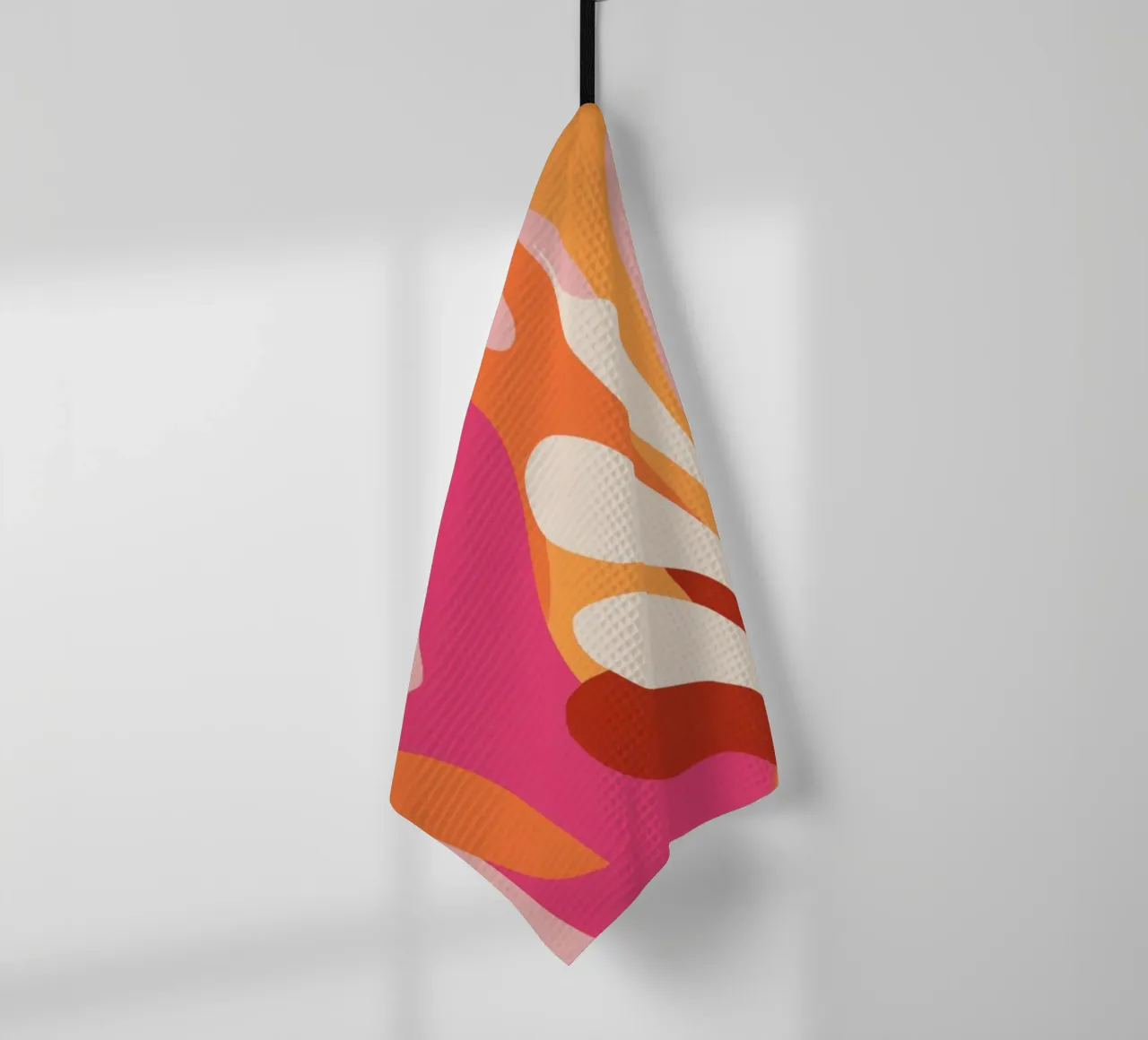 Pink and Orange Abstract canovaccio da cucina da Gypsy Galleria