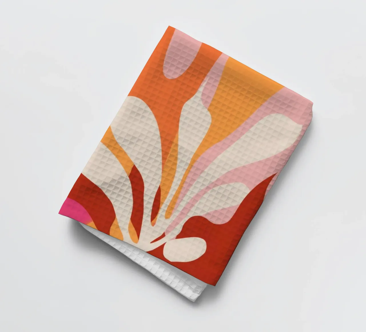 Pink and Orange Abstract canovaccio da cucina da Gypsy Galleria