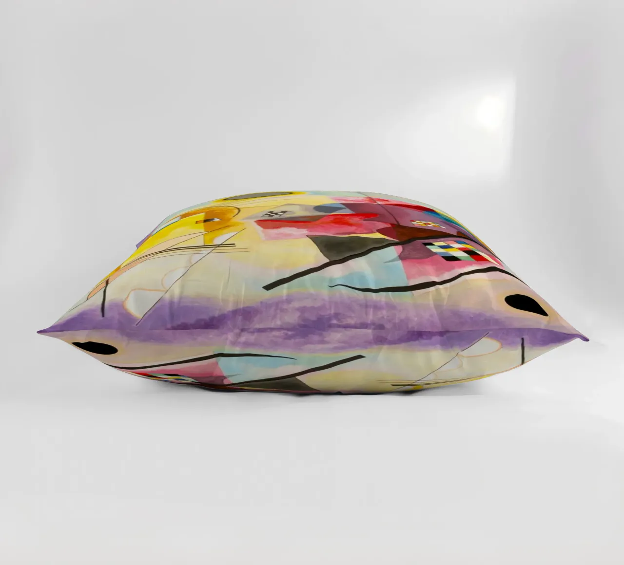 Le jaune-rouge-bleu de Wassily Kandinsky coussin de Venus Art