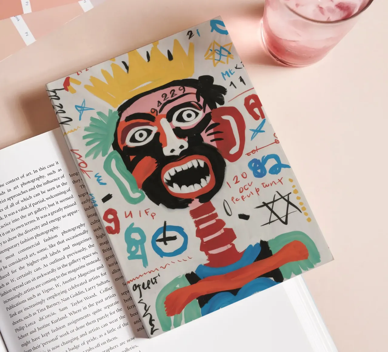 Symbolic Abstract Composition notebook by Muse Fragments