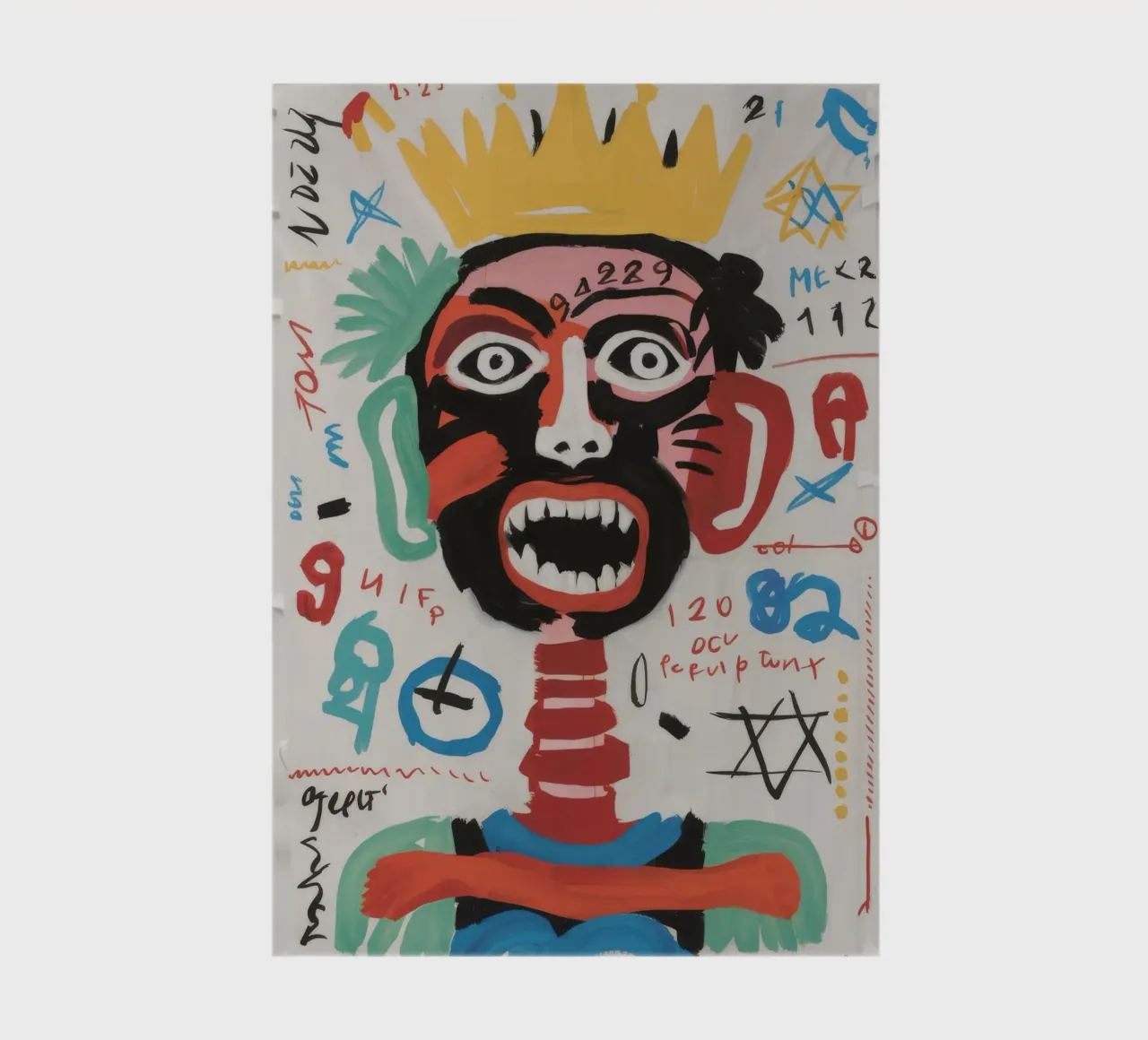 Symbolic Abstract Composition notebook by Muse Fragments