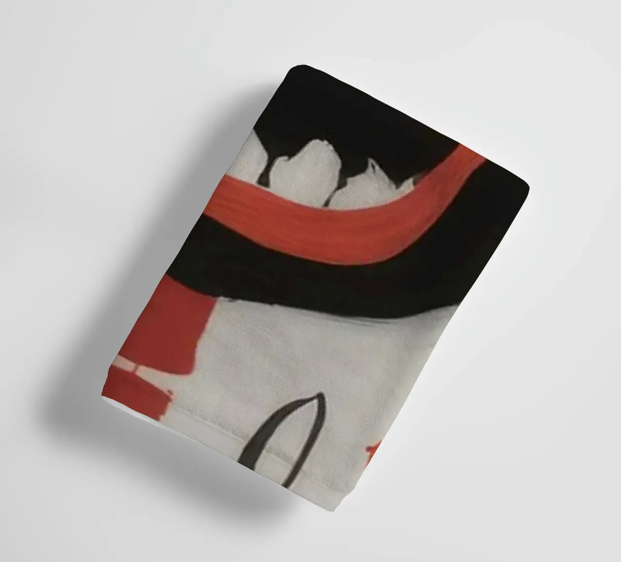 Symbolic Abstract Composition towel by Muse Fragments