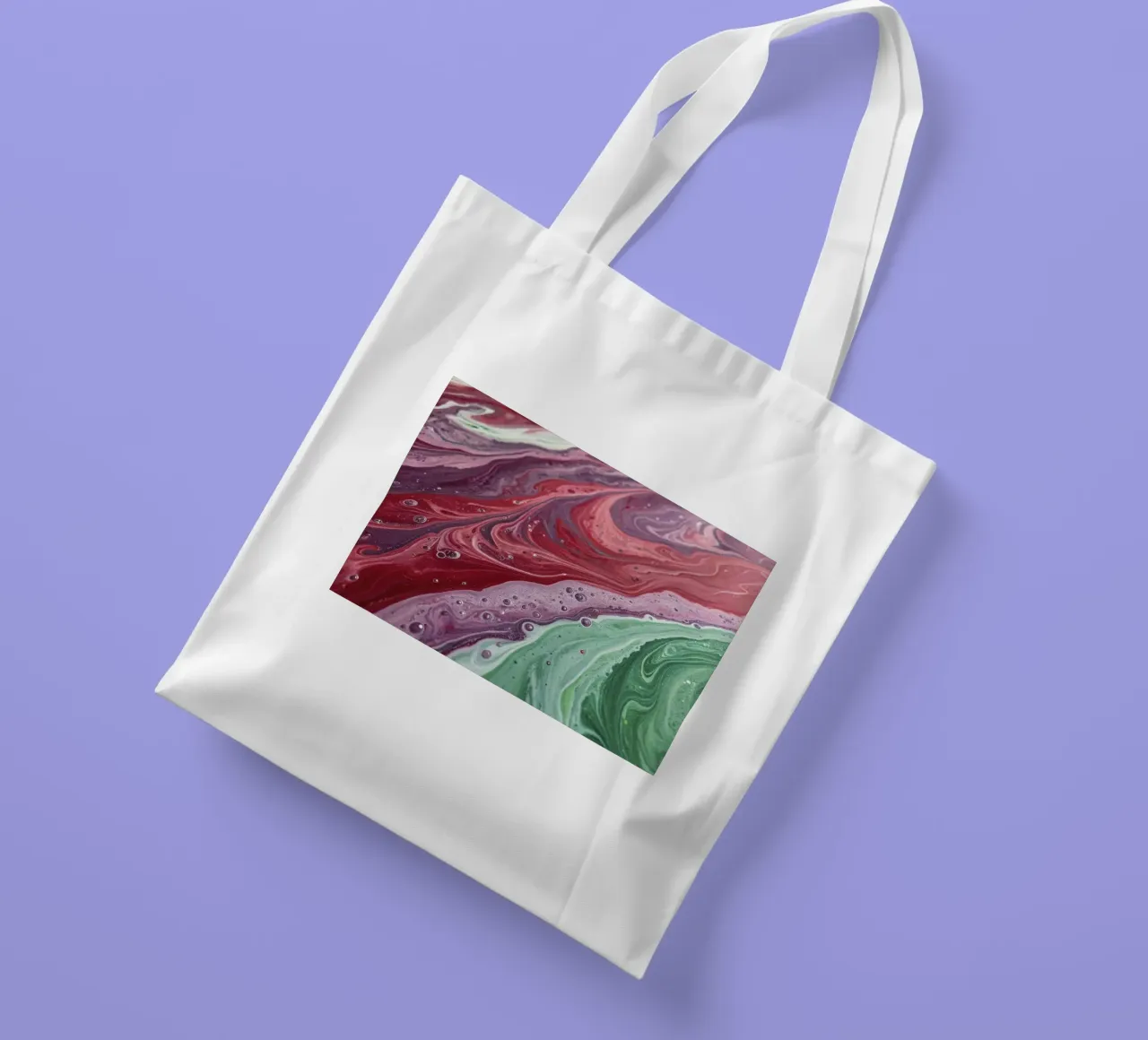 Fluids III tote bag by 🎨 Point and Art