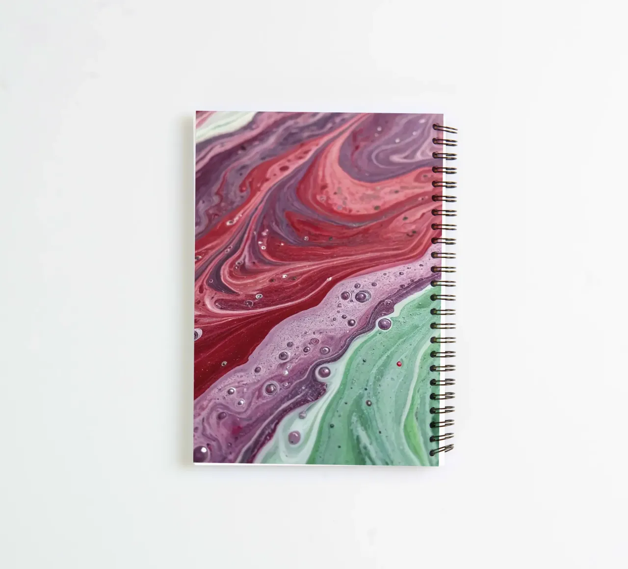 Fluids III spiral notebook by 🎨 Point and Art