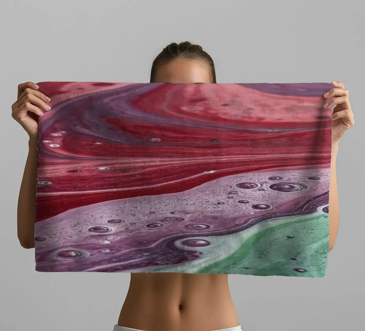 Fluidi III asciugamano da bagno da 🎨 Point and Art