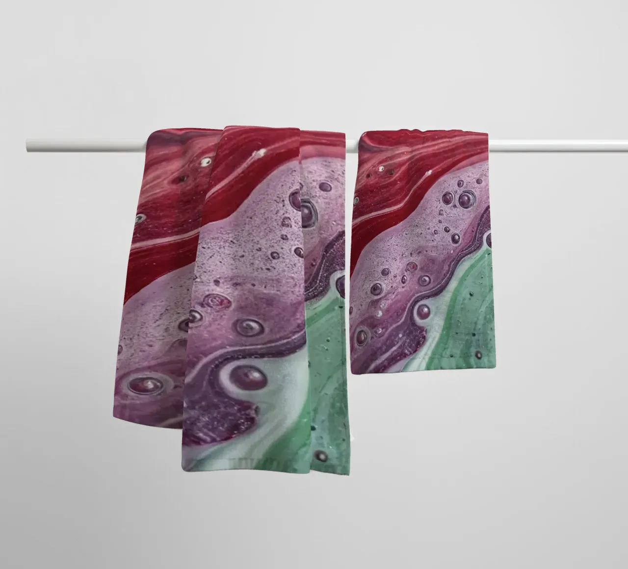 Fluidi III asciugamano da bagno da 🎨 Point and Art