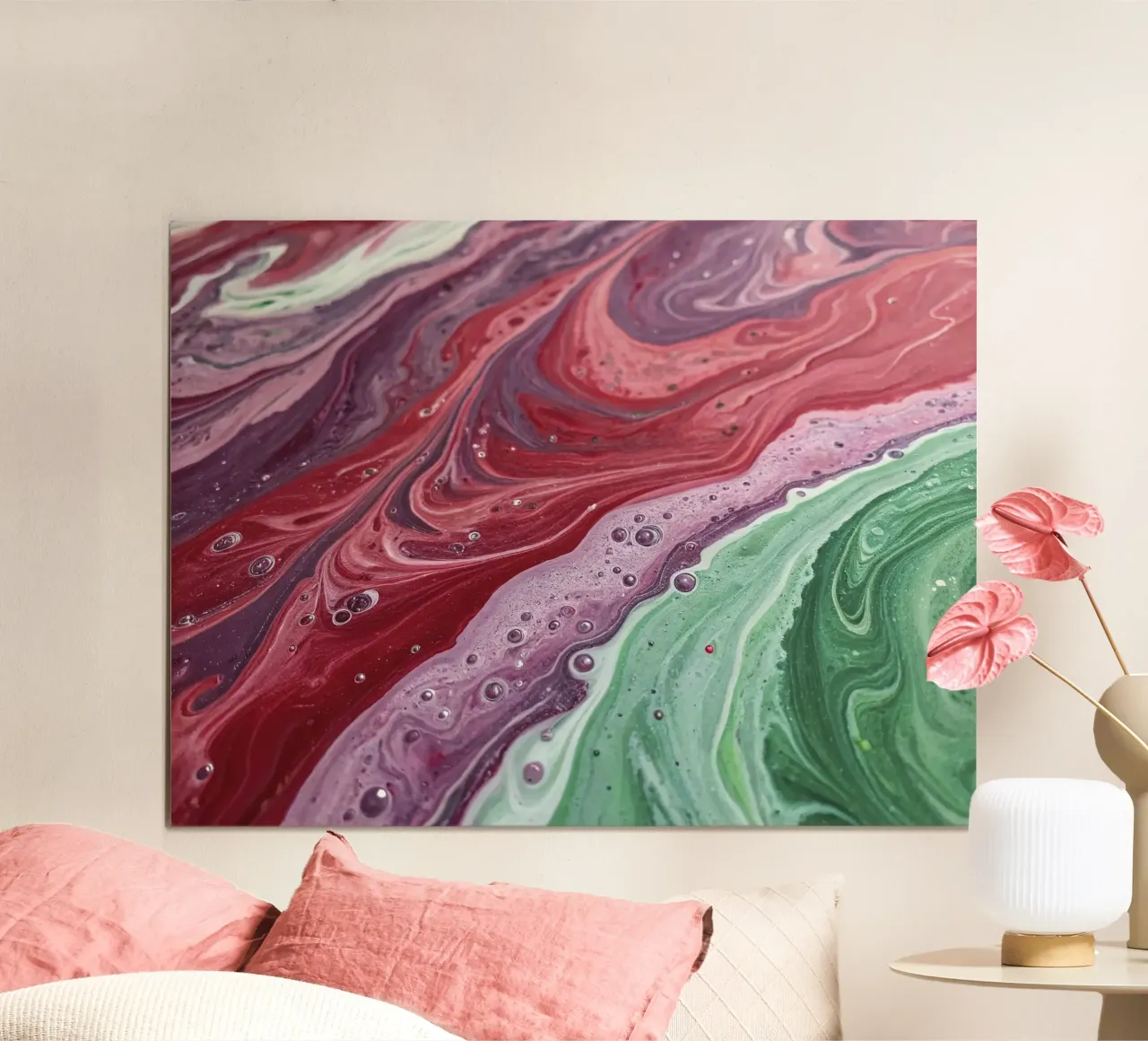 Fluids III poster by 🎨 Point and Art