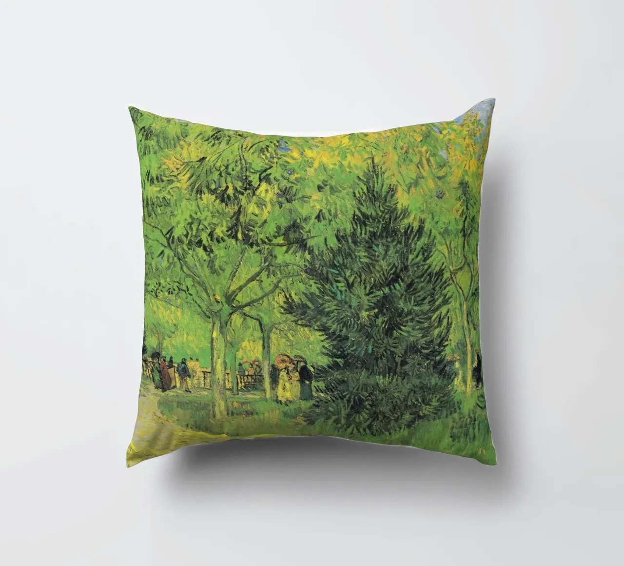 Il sentiero di Vincent van Gogh nel parco di Arles con i camminatori cuscino da Van Gogh Prints