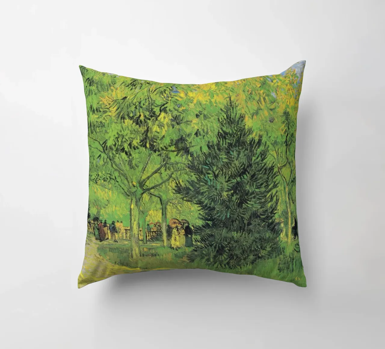 Il sentiero di Vincent van Gogh nel parco di Arles con i camminatori cuscino da Van Gogh Prints