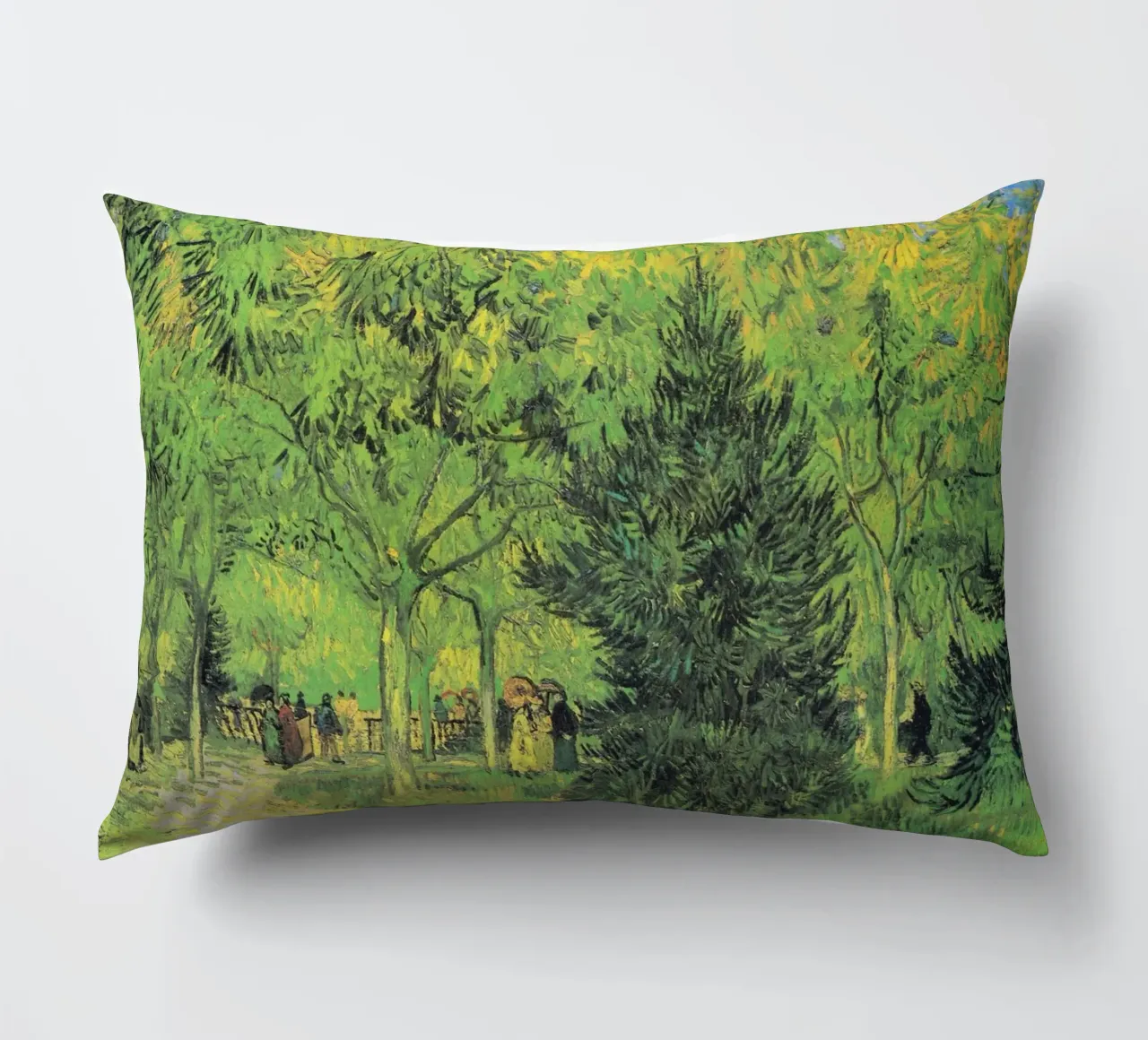 Il sentiero di Vincent van Gogh nel parco di Arles con i camminatori cuscino da Van Gogh Prints