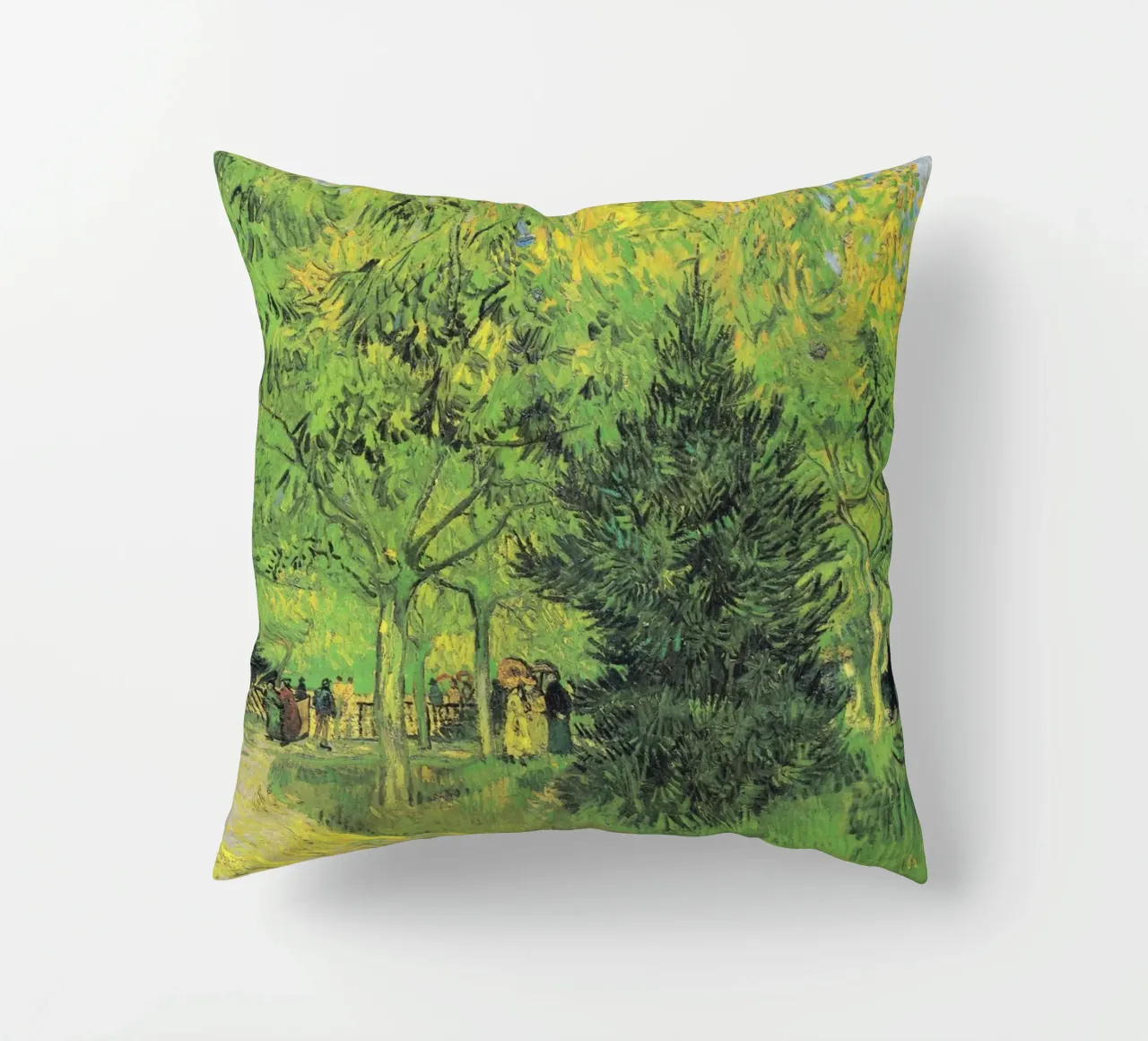 Il sentiero di Vincent van Gogh nel parco di Arles con i camminatori cuscino da Van Gogh Prints