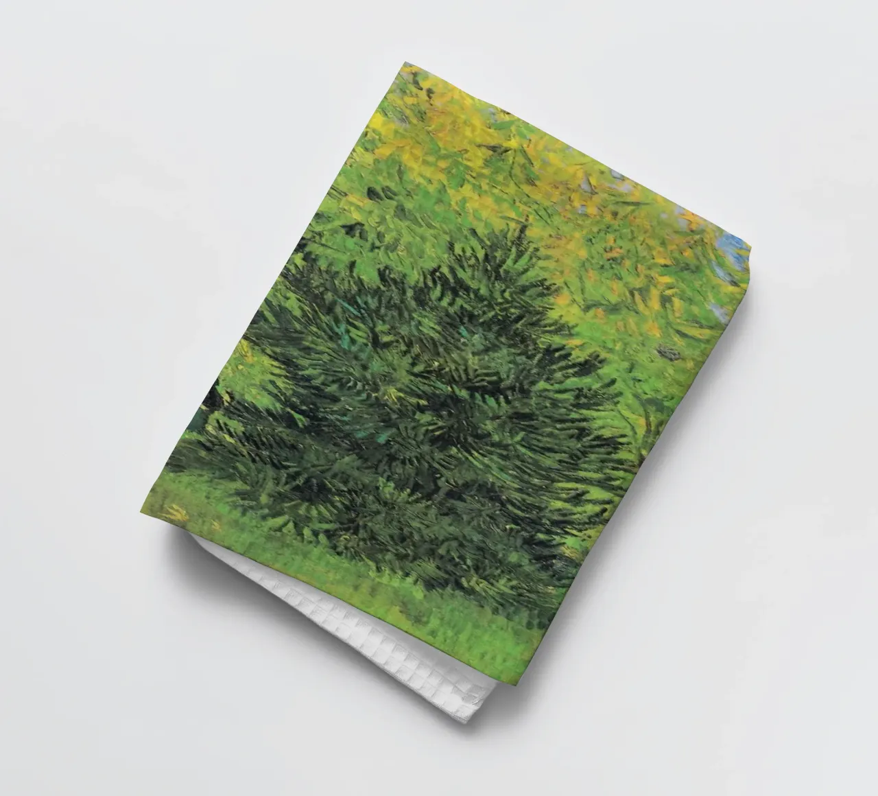 Il sentiero di Vincent van Gogh nel parco di Arles con i camminatori canovaccio da cucina da Van Gogh Prints