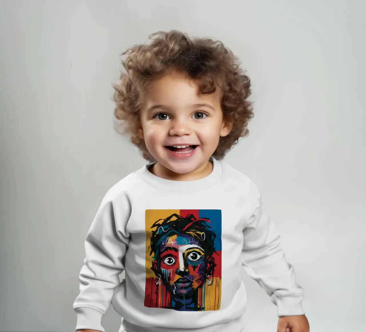 Agitación emocional abstracta sudadera de bebé de Muse Fragments