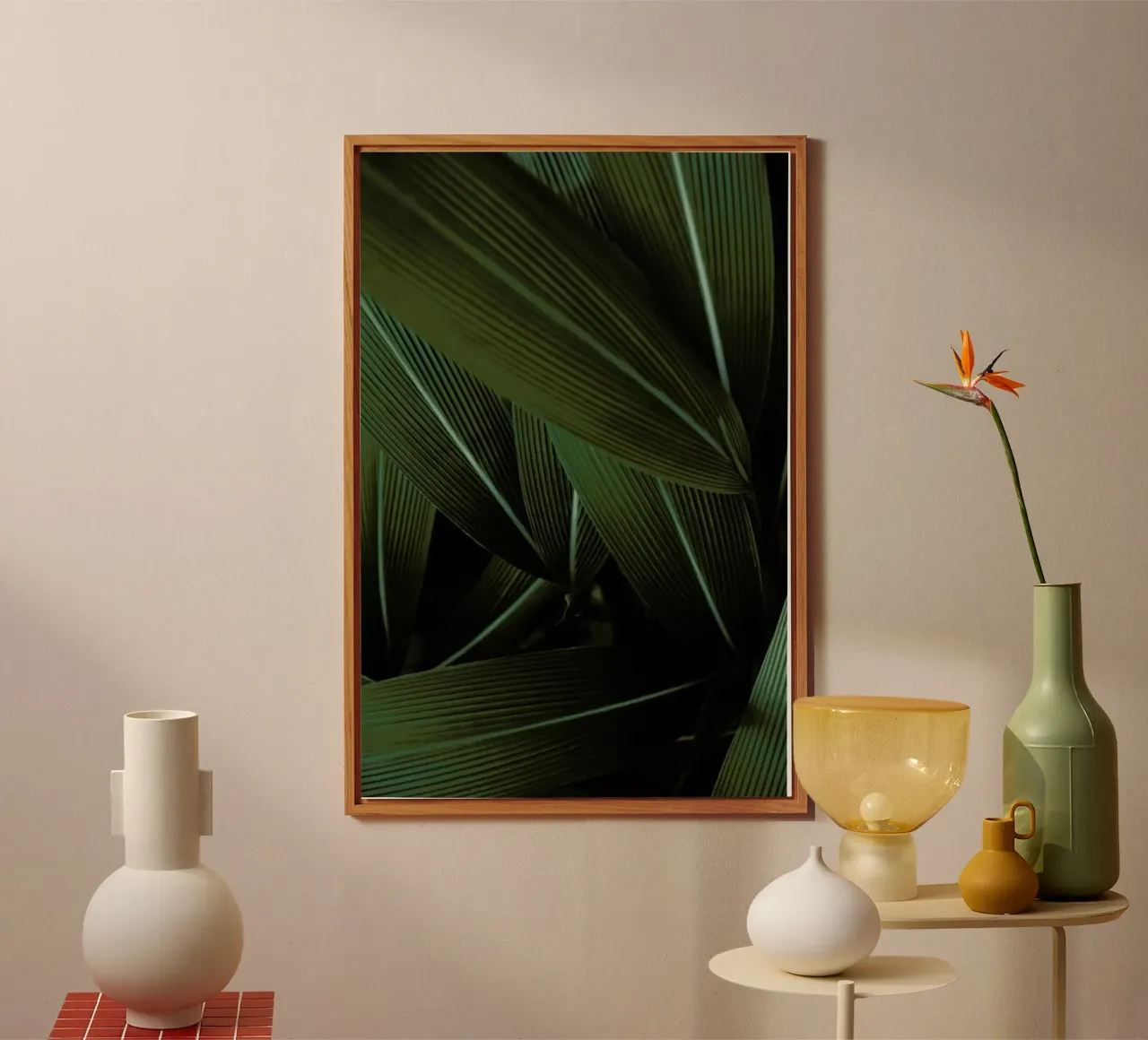 Minimal Plants alluminio dibond da Studio Nahili