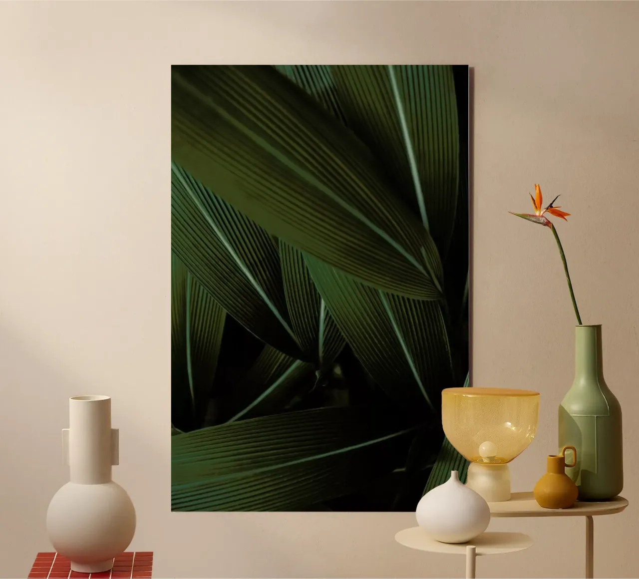 Minimal Plants alluminio dibond da Studio Nahili