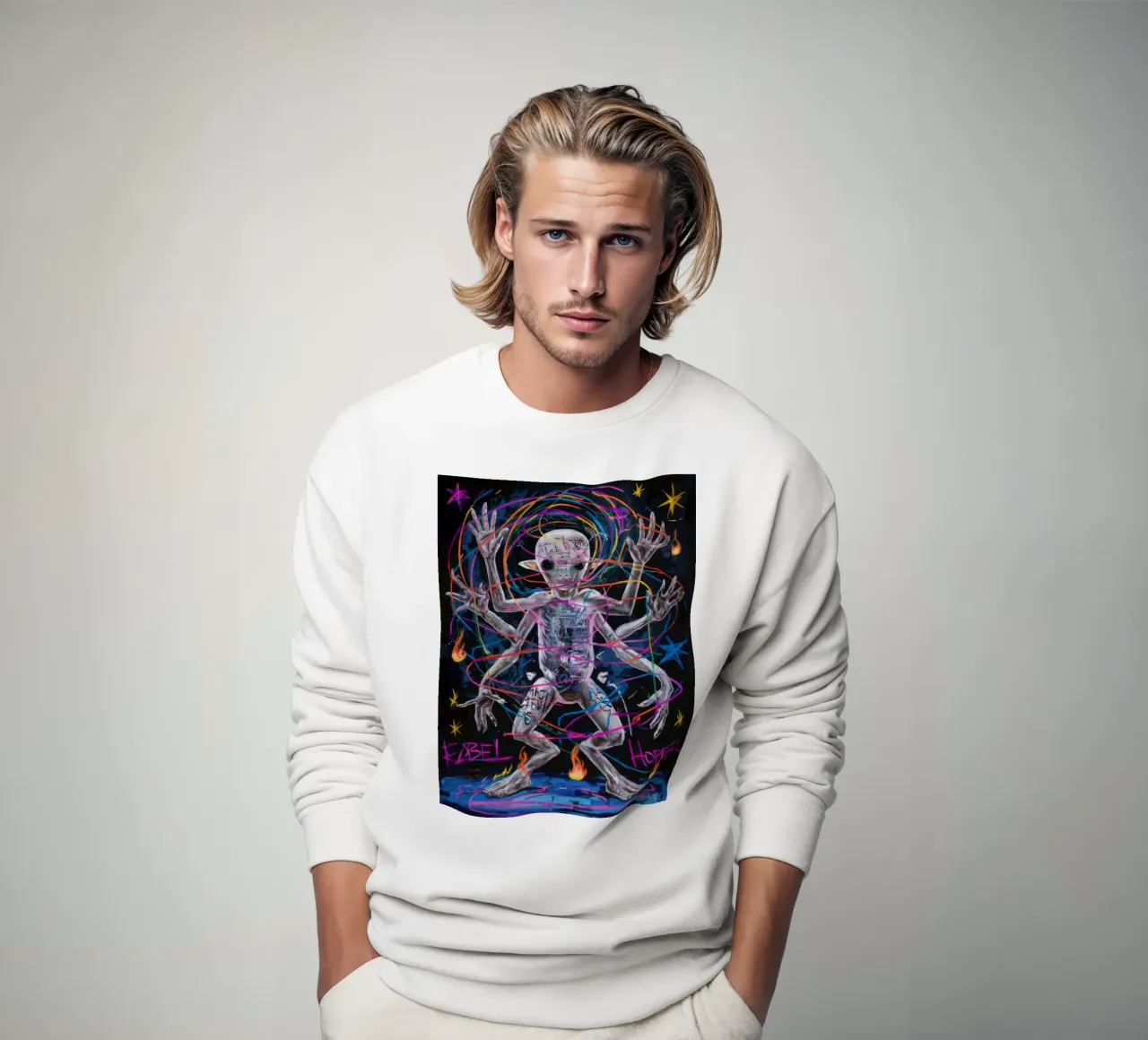 Essere cosmico eterico felpa da Muse Fragments