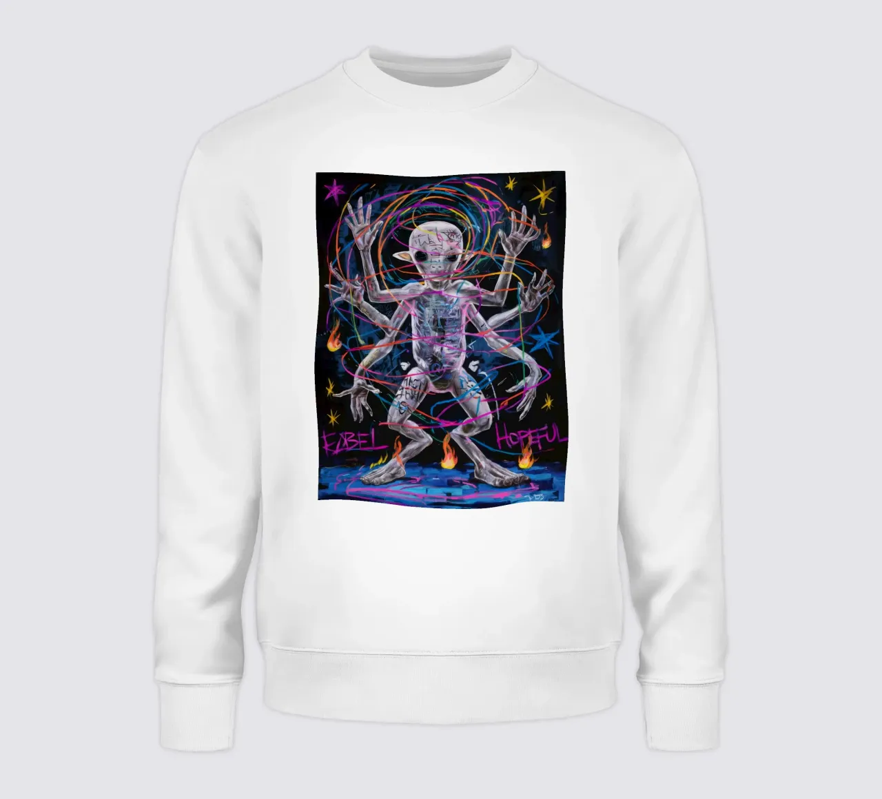 Essere cosmico eterico felpa da Muse Fragments