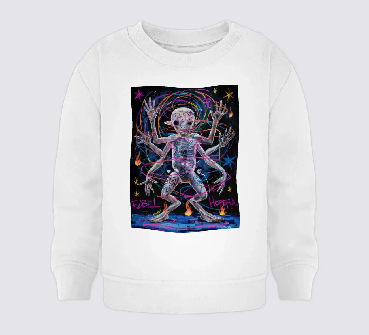 Essere cosmico eterico felpa neonato da Muse Fragments