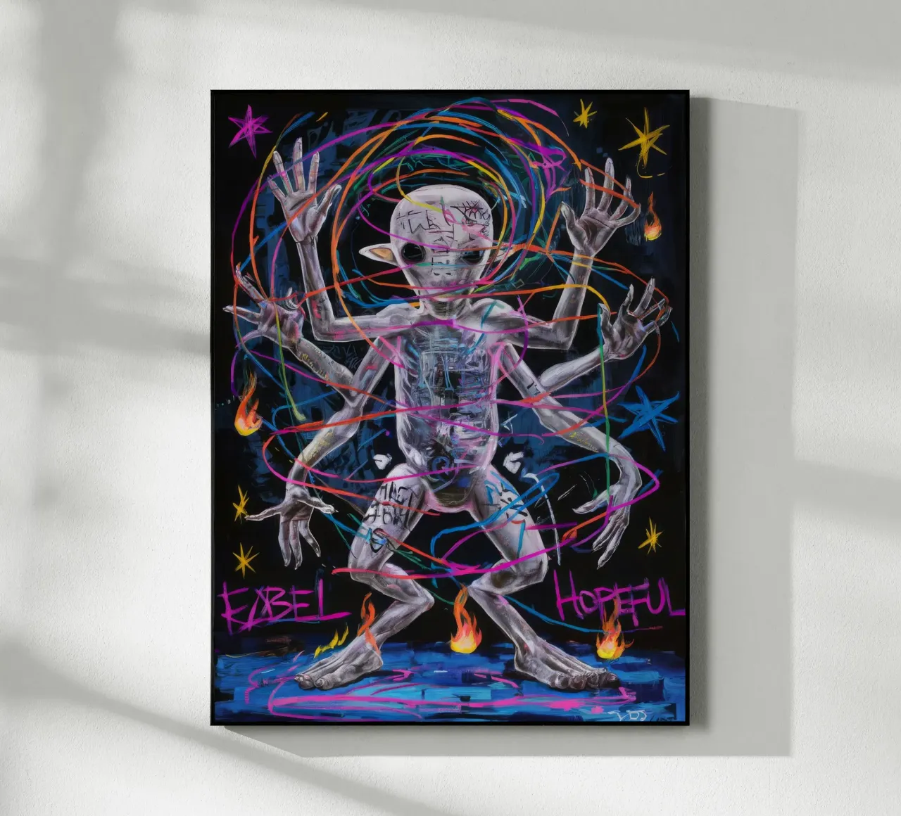 Essere cosmico eterico plexiglass da Muse Fragments