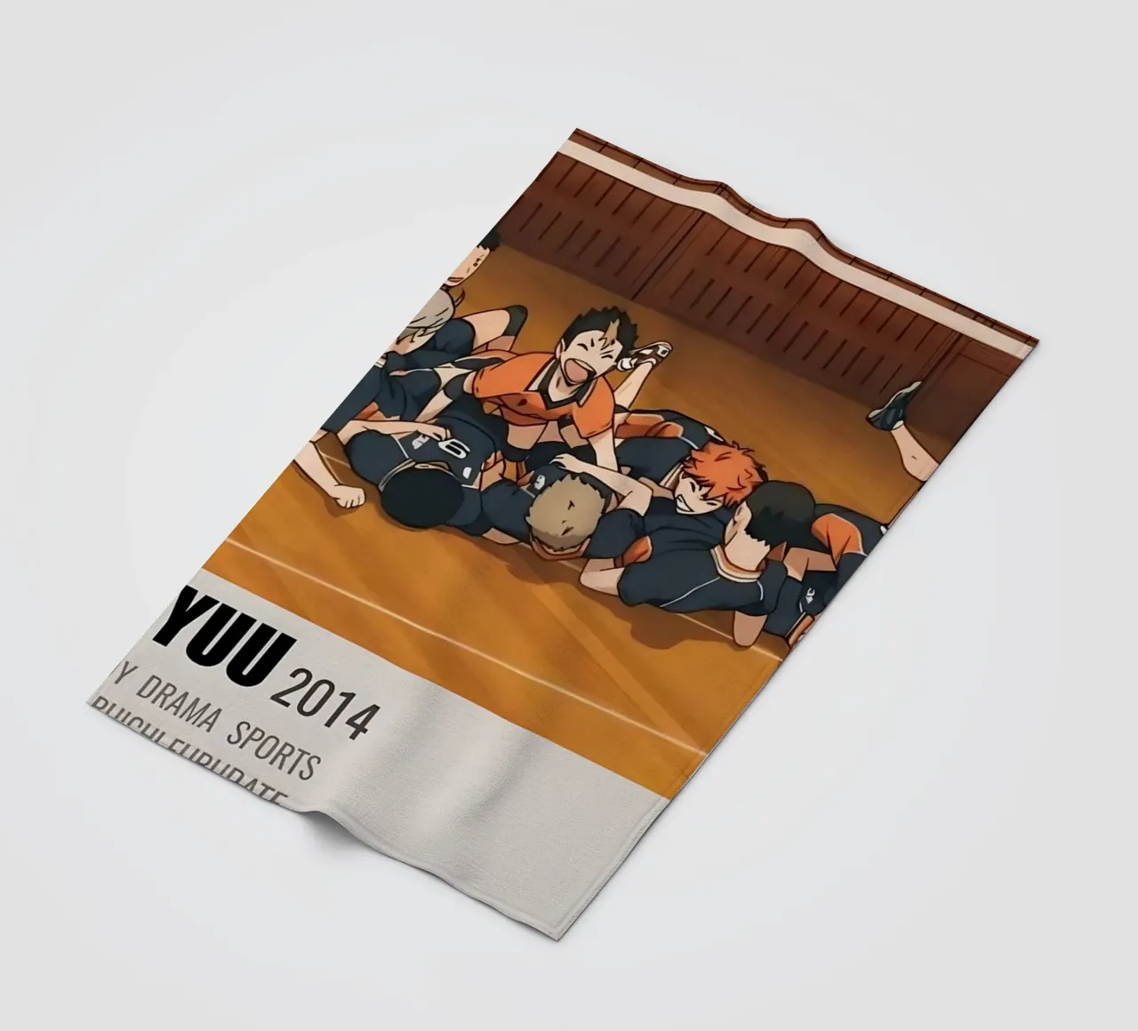 HAIKYUU 2014 coperta in pile da Totoya