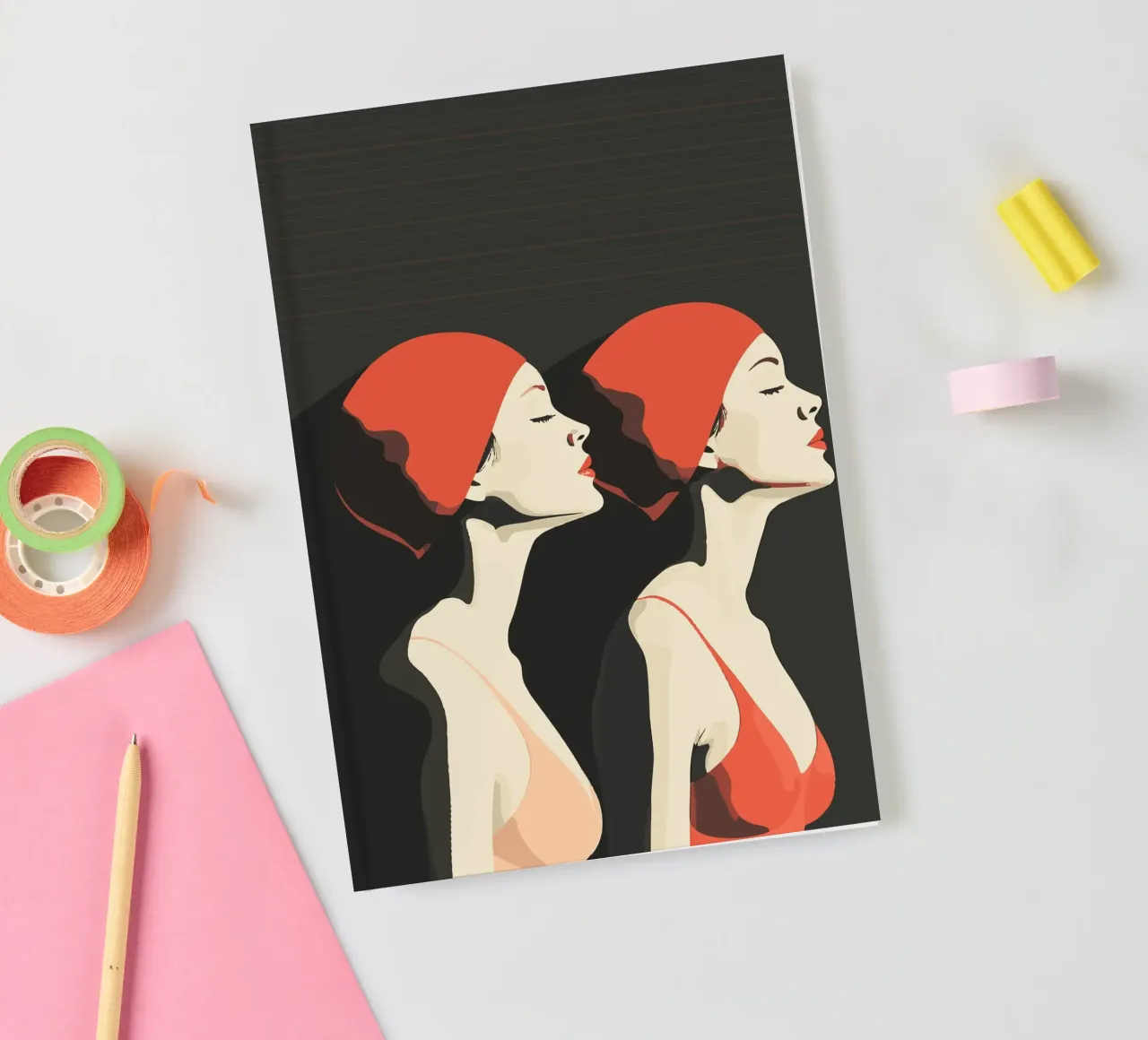 Minimal swimmers notebook by LaylaOzFun