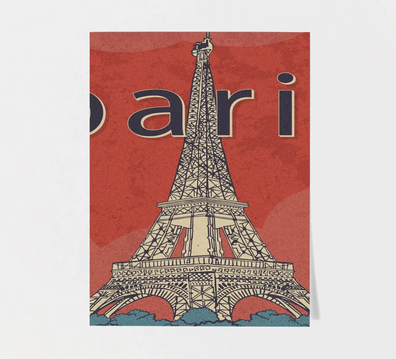 Vintage paris sticker sheet by 🎁 ARTVI-SHOP
