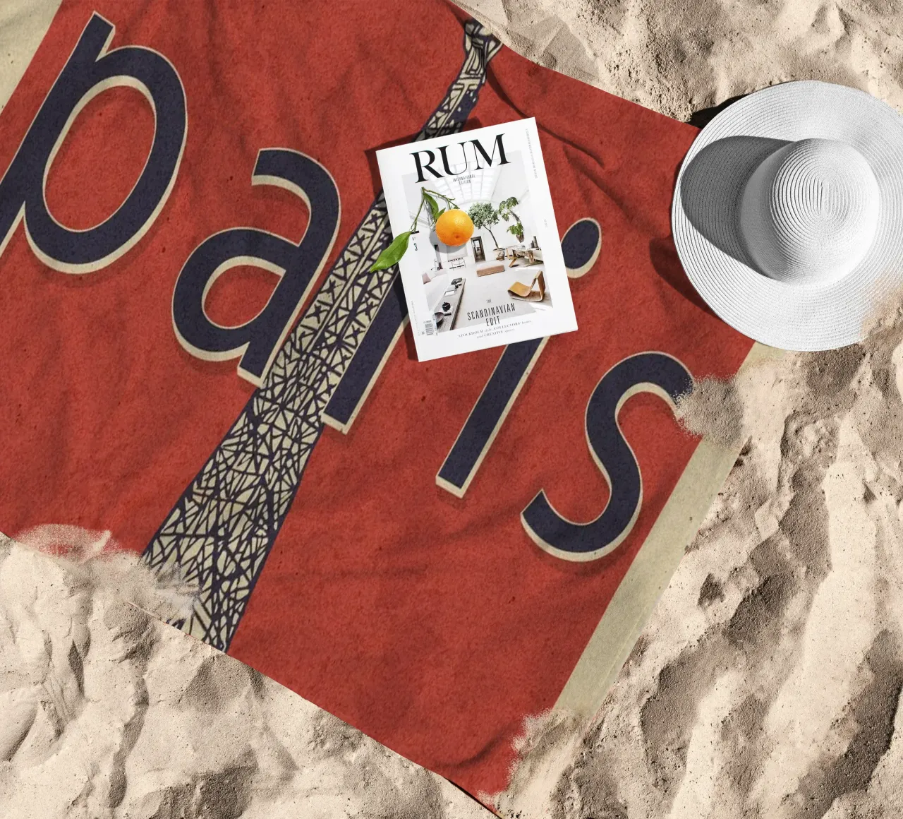 Vintage paris beach towel by 🎁 ARTVI-SHOP